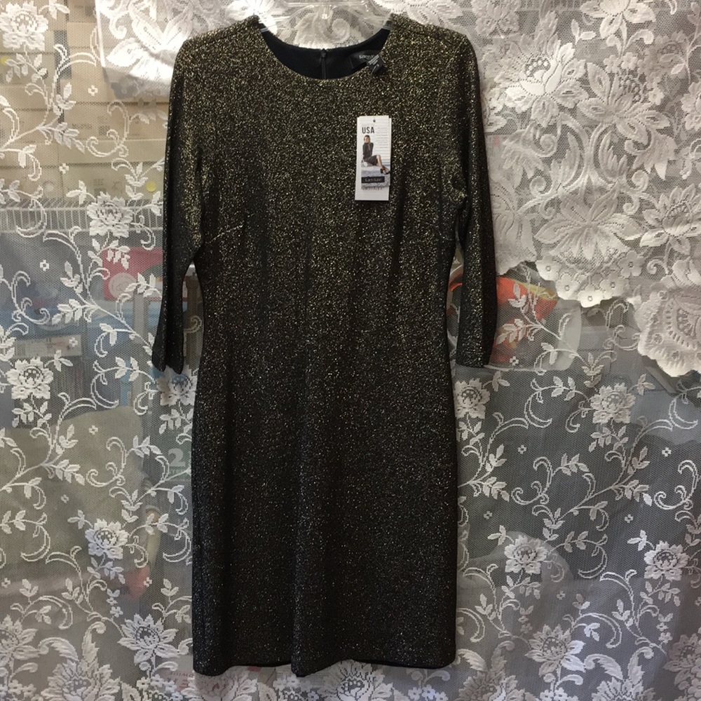 Karen Kane Gold Party Dress Size Small